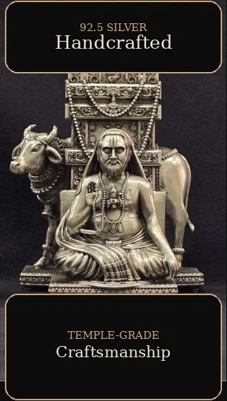 92.5 silver handcrafted temple-grade craftsmanship idol